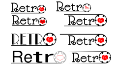 Retro FM - Próby z logo